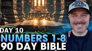 Day 10 I Numbers 1-8 I 90 Day Bible Challenge