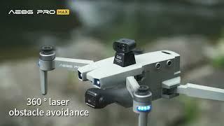 AE86 Pro Max 3-Axis Gimbal 5G GPS Drone with 4K HD Camera Laser Obstacle Avoidance Follow Me