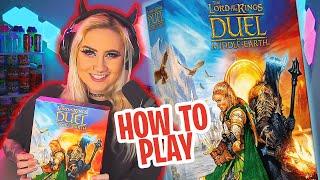 I checked out The Lord Of The Rings: Duel For Middle-earth board game!