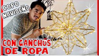 COPO O ESTRELLA NAVIDEÑA || ADORNO NAVIDEÑO DE HOGAR || PARA NAVIDAD