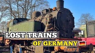 Hidden Train Treasures in Germany! Steam & Diesel Locomotives at Lok Park Braunschweig 