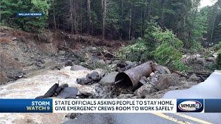 NH officials ask people in flooded areas to stay home