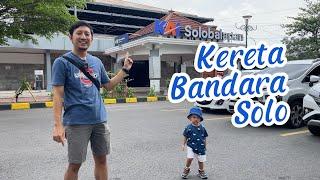 Sensasi Naik Kereta Api Bandara Adi Sumarmo, tutorial dan review tahun 2024