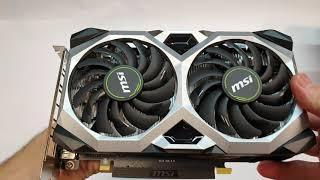 UNBOXING MSI VENTUS XS RTX 2060 6GB