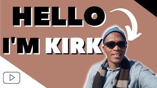 Channel Introduction Video -  Hello! I'm Kirk @jamaipanese - One Minute Intro