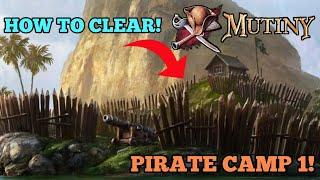 Hopw To Clear The Bandits Camp 1 & Dead Island In Mutiny Pirate Survival 2023