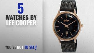 Top 10 Lee Cooper Watches [2018]: Lee Cooper Analog Gunmetal Dial Men's Watch-LC06291450