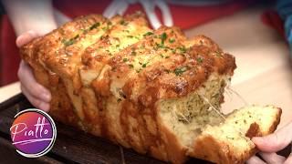  Three-Cheese Pan Brioche Garlic Bread: So Good It Disappeared in 15 Minutes!