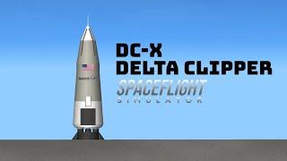 McDonnell Douglas DC-X - SFS | Spaceflight Simulator #spaceflightsimulator #sfs #sfs1 #rocket