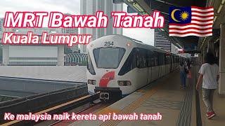 Jalur kereta api bawah tanah.seperti apa setasiun nya. 