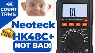 Neoteck HK48C+ CHEAP-O Multimeter Review & Teardown!