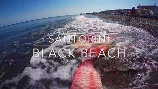 2.6.1 Santorini : Mermaid Sherin swimming in black sand beach