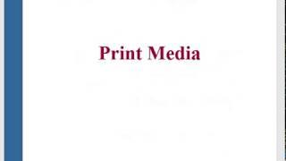 Print Media part 2