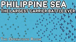 Battle of the Philippine Sea  - The Largest Carrier Battle Ever (1/2) - Animated