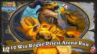 Cheeeeeeese! 12 Win Rogue/Priest Dual Class Hearthstone Arena Run