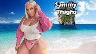 Sammy Thighs Plus Size Model | Curvy model Fashion Influencers | Wiki Biography  , Age , Facts.