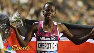 Faith Cherotich stuns Winfred Yavi to win 3000m steeplechase at Diamond League Brussels | NBC Sports