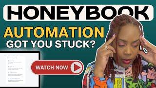 HoneyBook Automation Tutorial | EASILY STREAMLINE Your Online Business