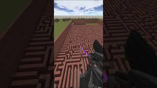 Destroying Garamararaman In Big Maze nextbot