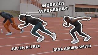 Workout Wednesday: Dina Asher-Smith and Julien Alfred Run 150's