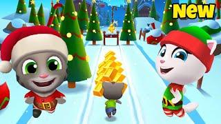 Talking Tom Gold Run New Update Christmas 2024 - Discover Festive Fun Event - Gameplay