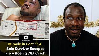 A miracle in seat 11A  Only one survivor of Air India crash (Proof miracles are real)