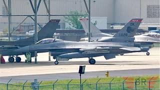 Tulsa Airport Action: F-16 Vipers, American Airlines 777s & More!