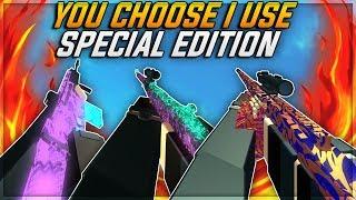 Phantom Forces - You Choose I Use SPECIAL EDITION!!