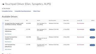 How To Install Elan Touchpad Drivers in Windows Laptop