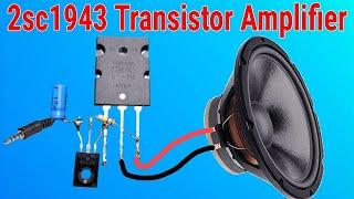 2sc1943 Transistor Amplifier Circuit Make. @RealElectron1 TTC1943 Transistor Amplifier ||