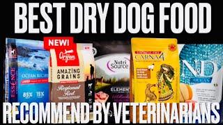 Veterinarian Pet Nutritionist Recommended Dry Kibble Dog Puppy Food By Quality Product Puppies Dogs