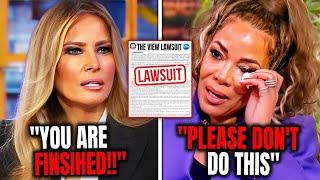 Sunny Hostin CANCELED From 'The View' After Melania Trump SUES For $100M