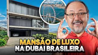 MANSÃO DE LUXO NA DUBAI BRASILEIRA!