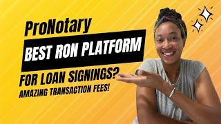 ProNotary | The Best Remote Online Notary Platform for Signing Agents!