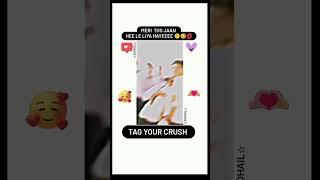 TAG YOUR CRUSH   #trending #youtube #love #music #army #bhfyp #song #lovestatus  #meme #ytshorts