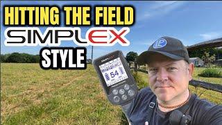 SIMPLEX+ on the fields | Metal Detecting | Nokta