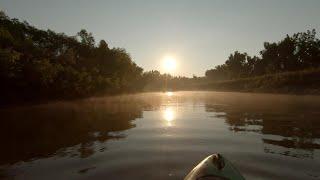 Kayaking North Canadian River