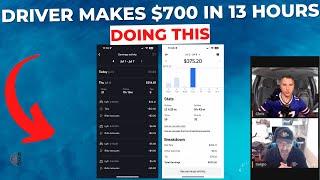 Uber Driver Earns $700 In 13 Hours Doing THIS!