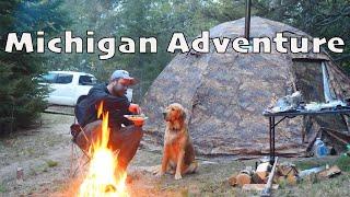 Camping, Fishing & Morel Hunting Michigan’s Upper Peninsula