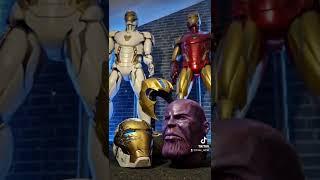 Thanos & Iron Man Battle damage I 3D Printing