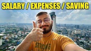 My Honest Monthly SALARY | SAVING | EXPENSES  Cost of Living in Bangkok | Indian in Thailand