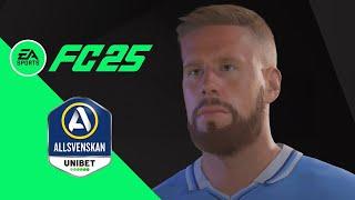 EAFC 25 - ALL SWEDEN ALLSVENSKAN RATINGS & PLAYER FACES! - 4K 60FPS - GAMEPLAY [FIFA 25) 