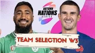 TEAM SELECTION WEEK 3 | AUTUMN NATIONS FANTASY RUGBY SERIES 2024