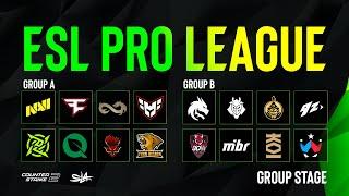 День 5 | ESL Pro League Season 2024 | Groups A&B | КРNВОЙ ЭФИР