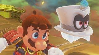 Super Mario Odyssey 100% Walkthrough Part 10 - Bowser's Kingdom (All Moons & Purple Coins)