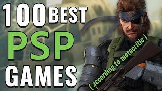 Top 100 PSP GAMES OF ALL TIME (According to Metacritic)