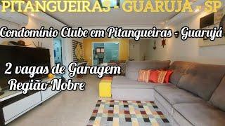 Apartamento reformado à venda no Guarujá - SP em praia das Pitangueiras