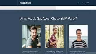 #1 BEST & CHEAPEST SMM PANEL ON THE MARKET