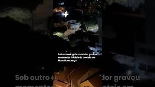 Sob outro ângulo: morador gravou momentos iniciais do tiroteio em Novo Hamburgo