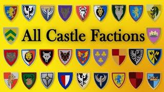 All LEGO Castle Factions 1978 - 2023